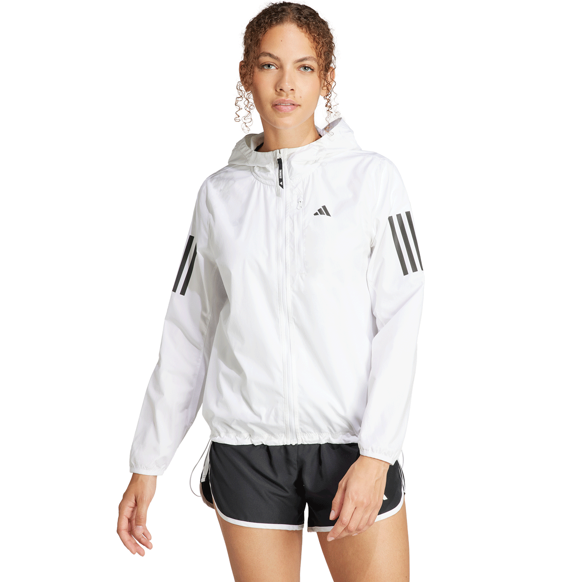 adidas Own The Run Jacket Womens White