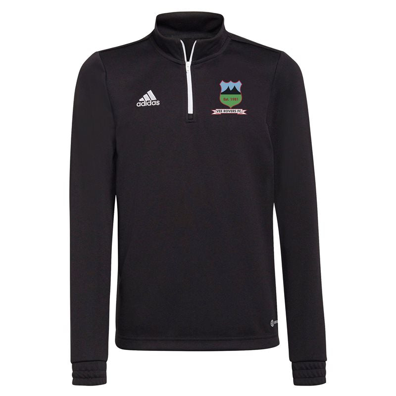 adidas Club Vee Rovers FC Entrada 22 Training Top - Youth - Black