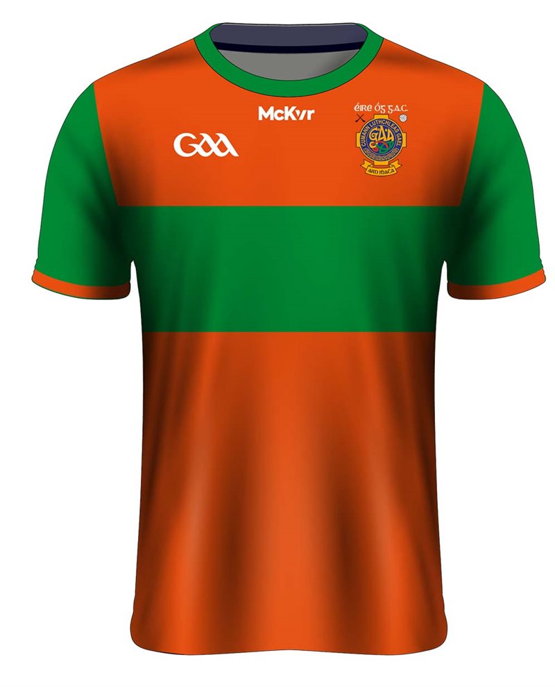 Mc Keever Eire Og Retro Jersey - Youth - Orange/Green