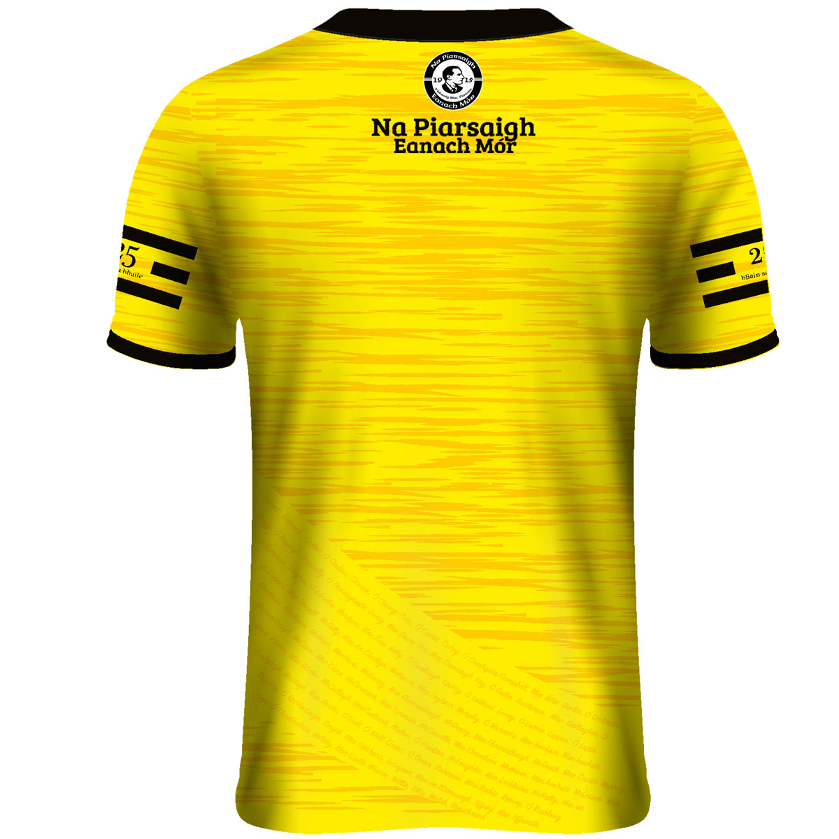 Mc Keever Na Piarsaigh Eanach Mor CLG Goalkeeper Jersey - Adult - Yellow/Black