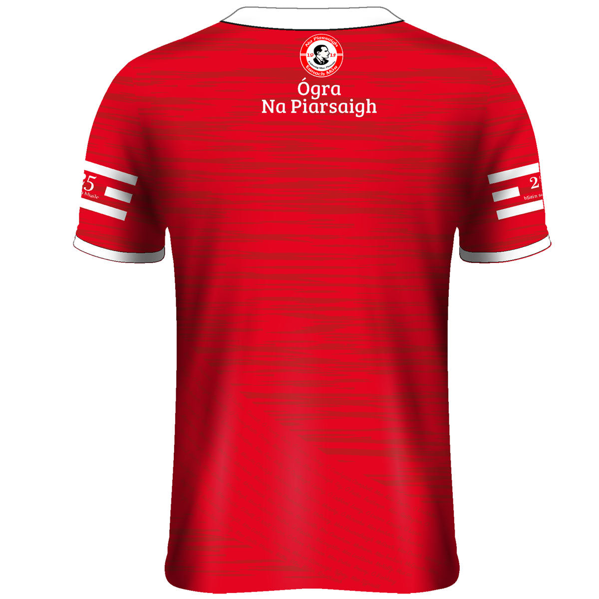 Mc Keever Na Piarsaigh Eanach Mor CLG Official Match Jersey - Adult - Red/White