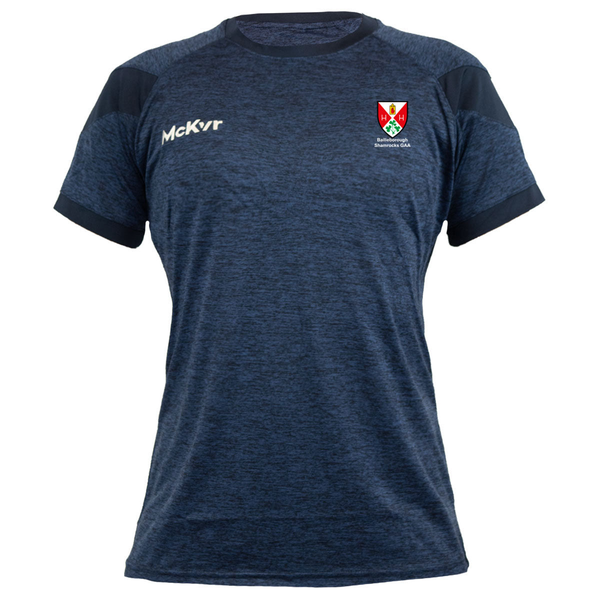 Mc Keever Bailieborough Shamrocks GAA Core 22 T-Shirt - Womens - Navy