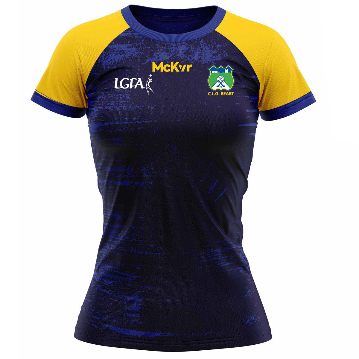 Mc Keever Beart LGFA Training Jersey - Womens - Navy/Yellow