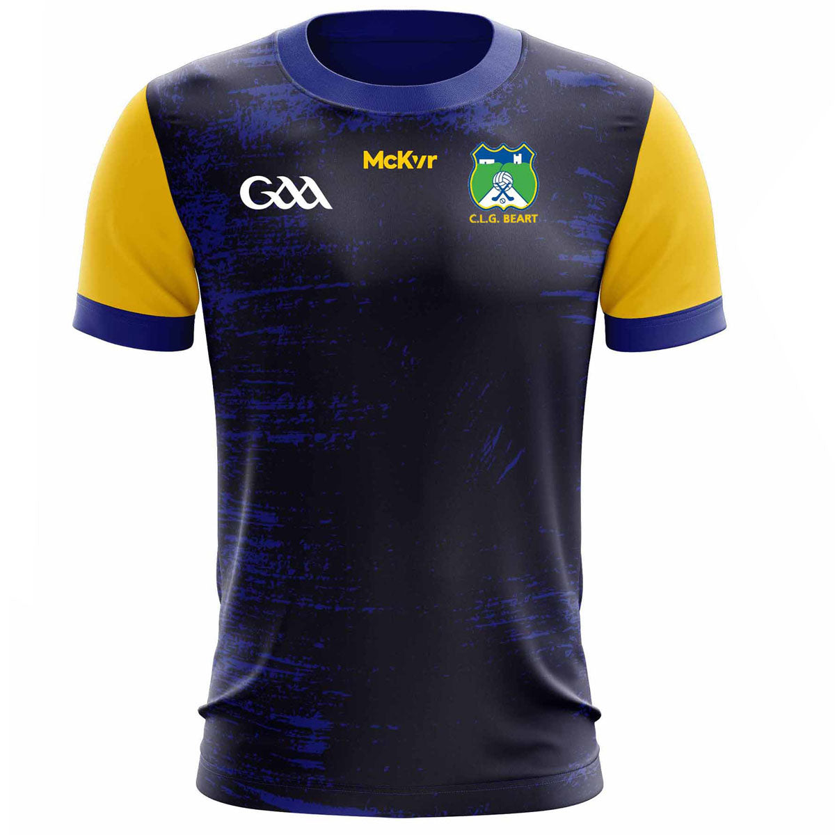 Mc Keever Beart GAC Training Jersey - Adult - Navy/Yellow