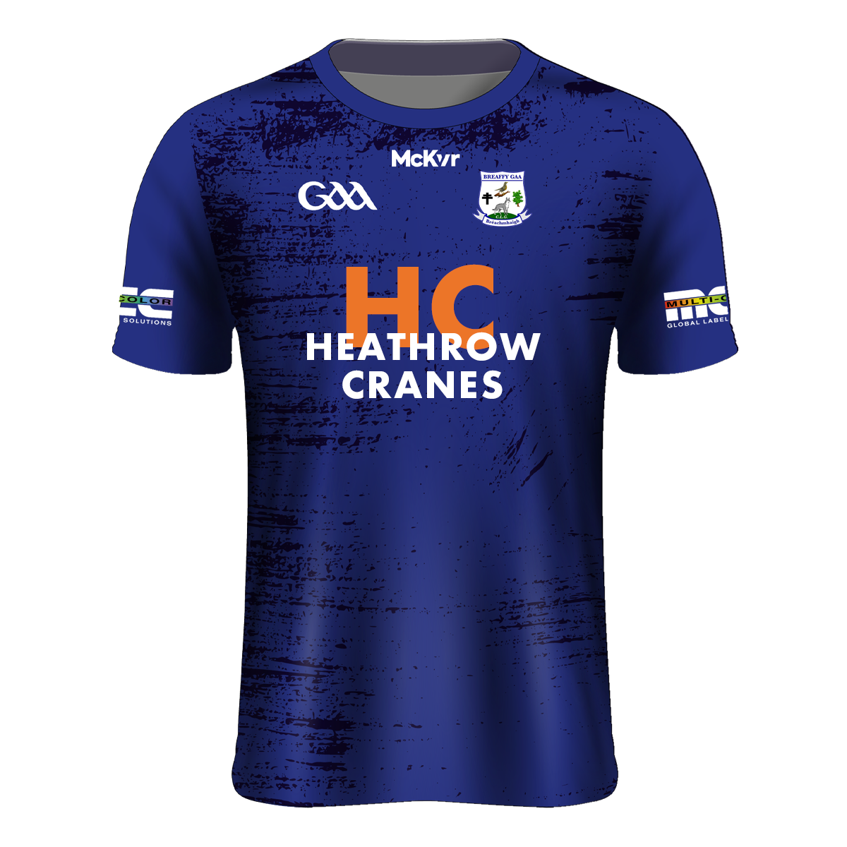 Mc Keever Breaffy GAA Official Training Jersey - Youth - Royal/White