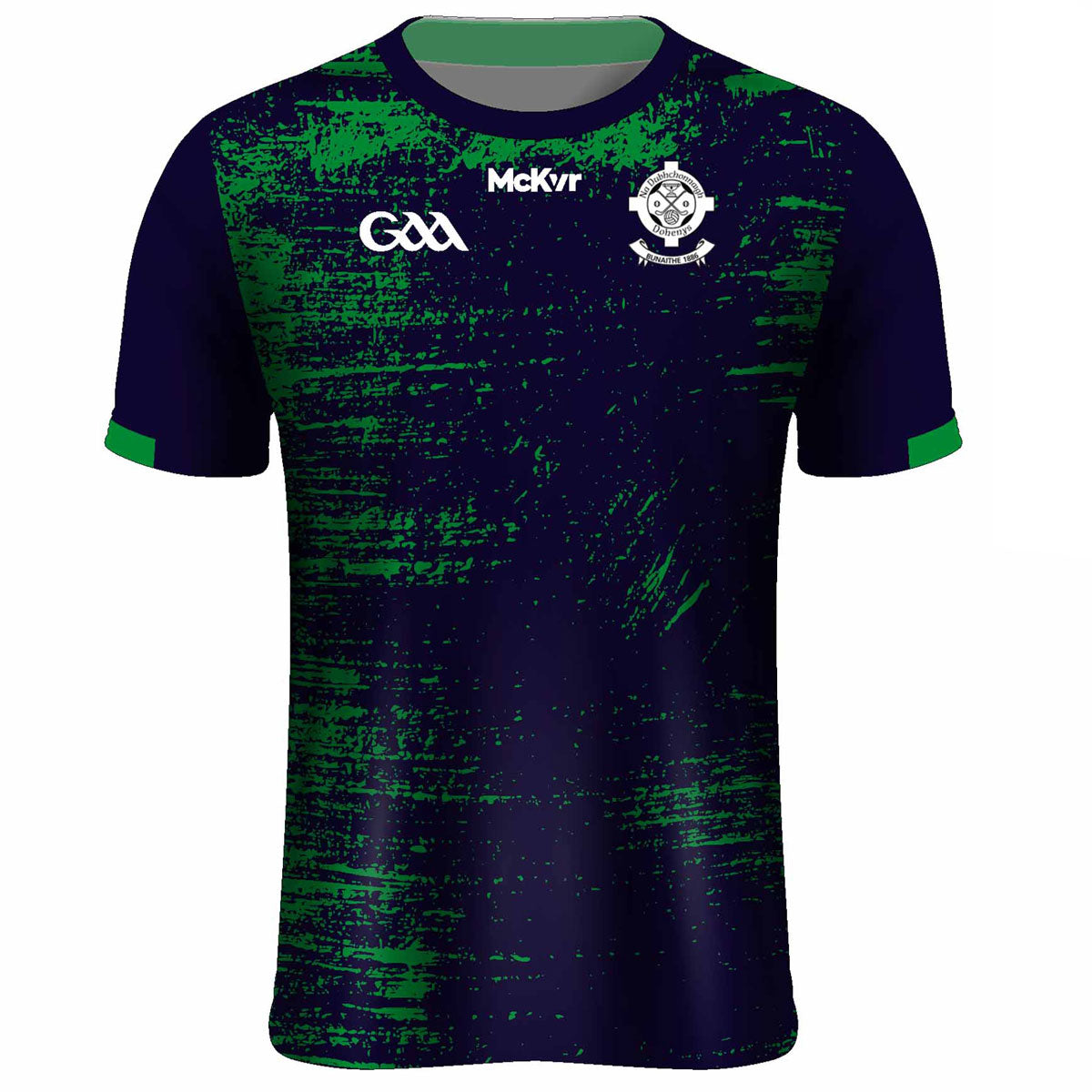 Mc Keever Doheny's GAA Training Jersey - Adult - Navy/Green Player Fit