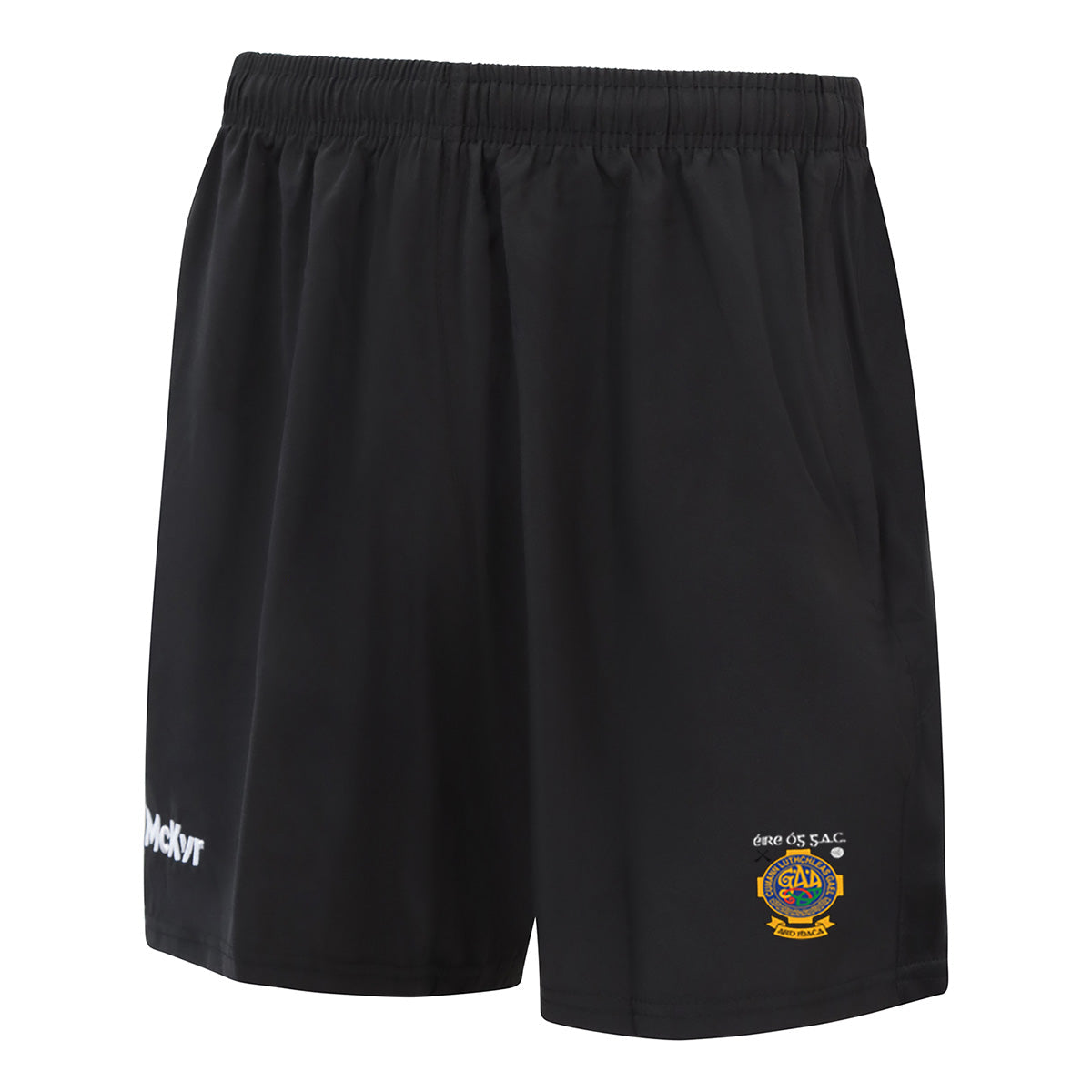 Mc Keever Eire Og GAC Craigavon Core 22 Leisure Shorts - Youth - Black