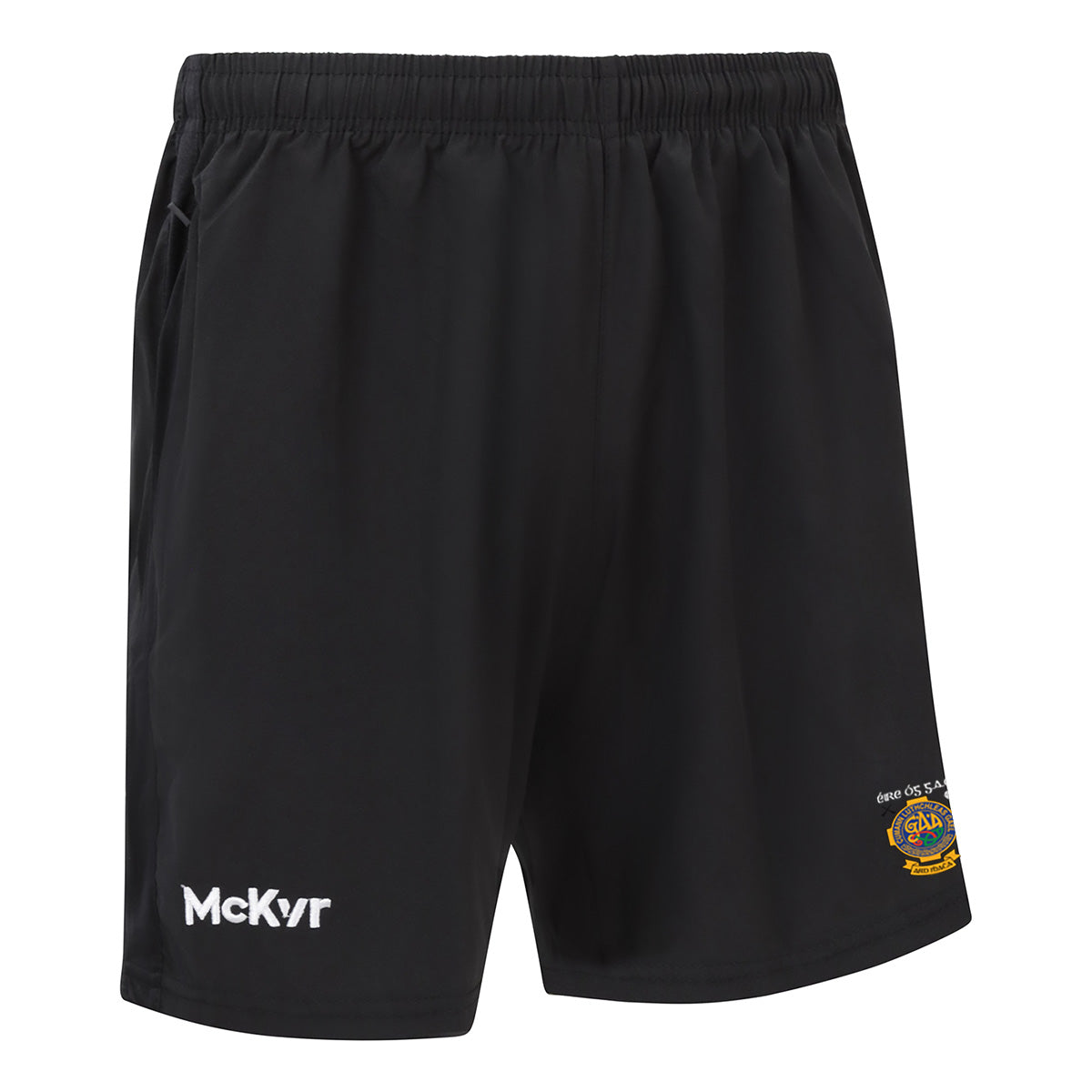 Mc Keever Eire Og GAC Craigavon Core 22 Leisure Shorts - Youth - Black