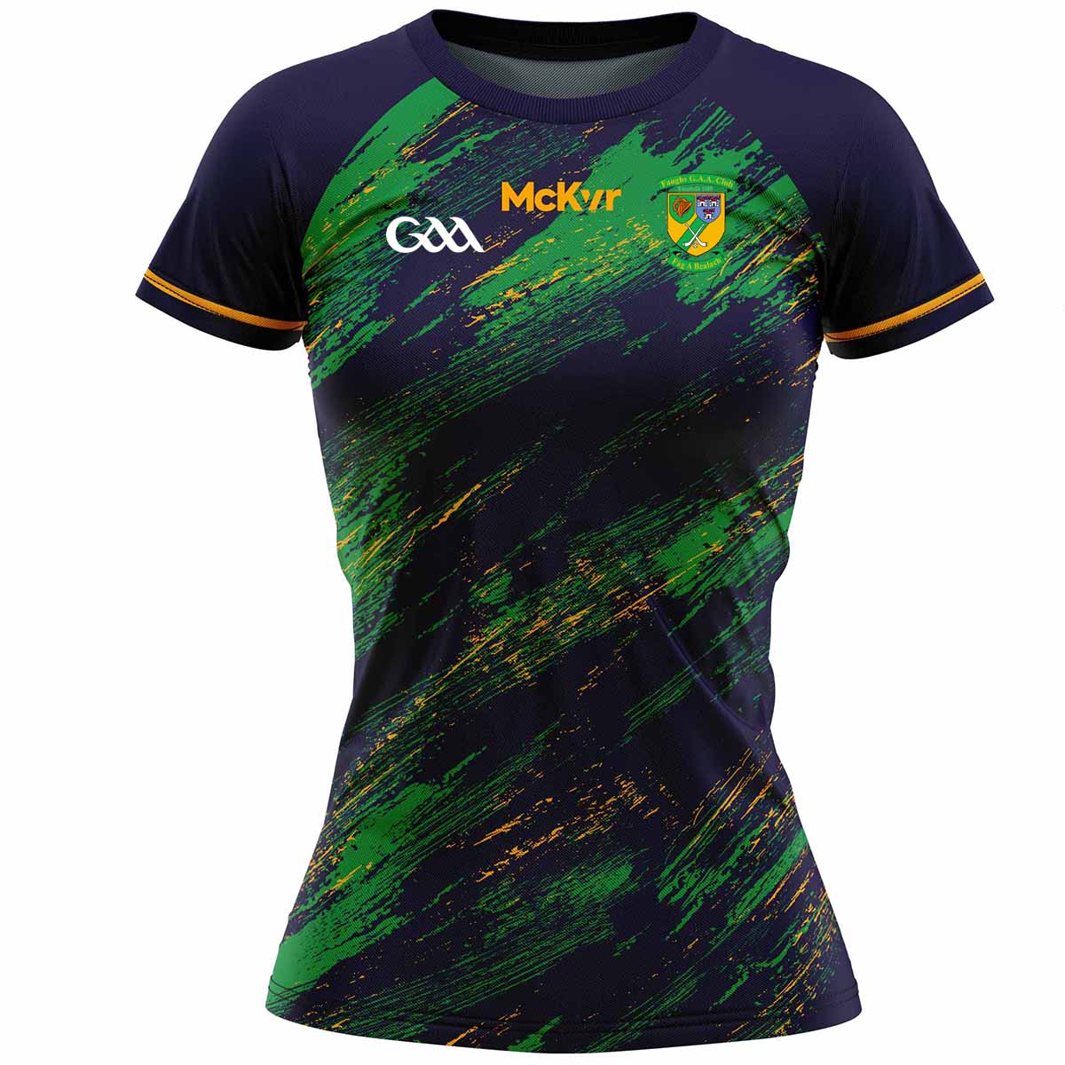 Mc Keever Faughs GAA Training Jersey - Womens - Navy Design 3