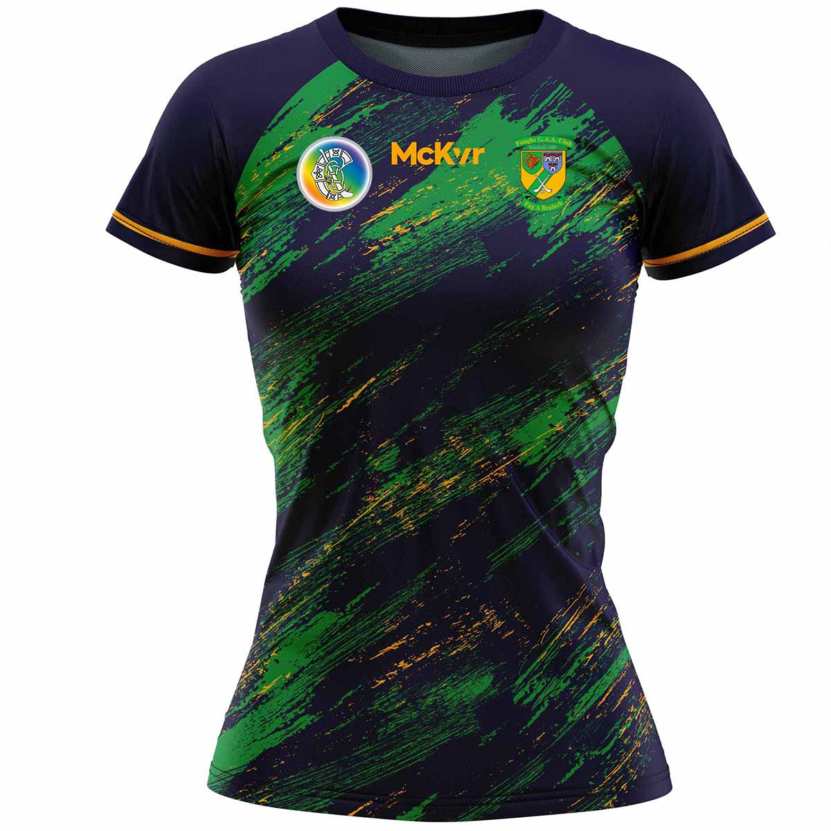 Mc Keever Faughs Camogie Training Jersey - Womens - Navy Design 3