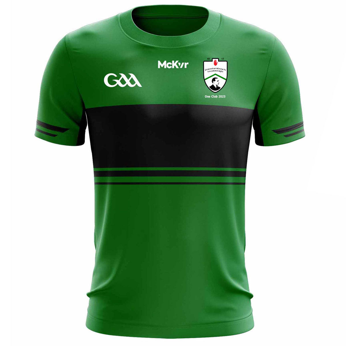 Mc Keever Fintona Pearses GAA Training Jersey - Youth - Green/Black