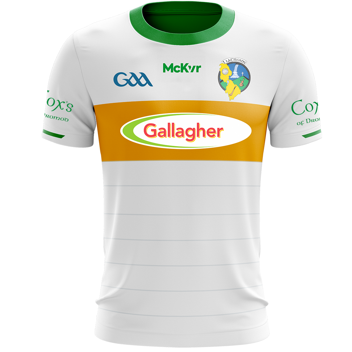 Mc Keever Leitrim GAA Official Goalkeeper Jersey - Womens - White