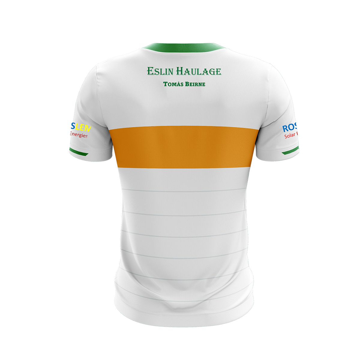 Mc Keever Leitrim Hurling Official Goalkeeper Jersey - Kids - White/Gold