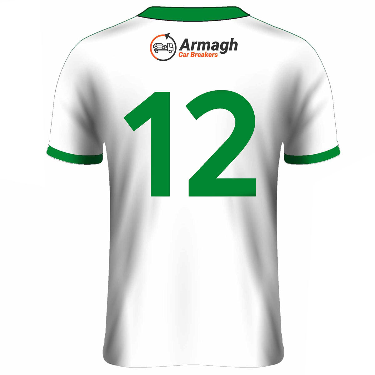 Mc Keever Granemore GFC Numbered Playing Jersey - Adult - White Player Fit
