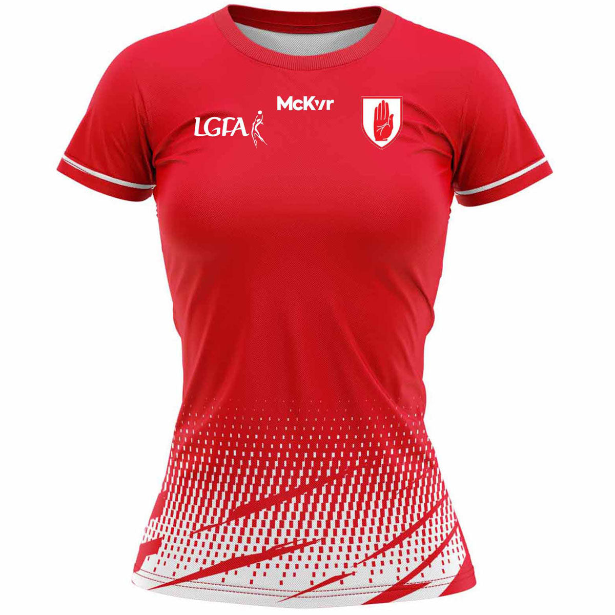 Mc Keever Kildallan LGFA Playing Jersey - Womens - Red/White