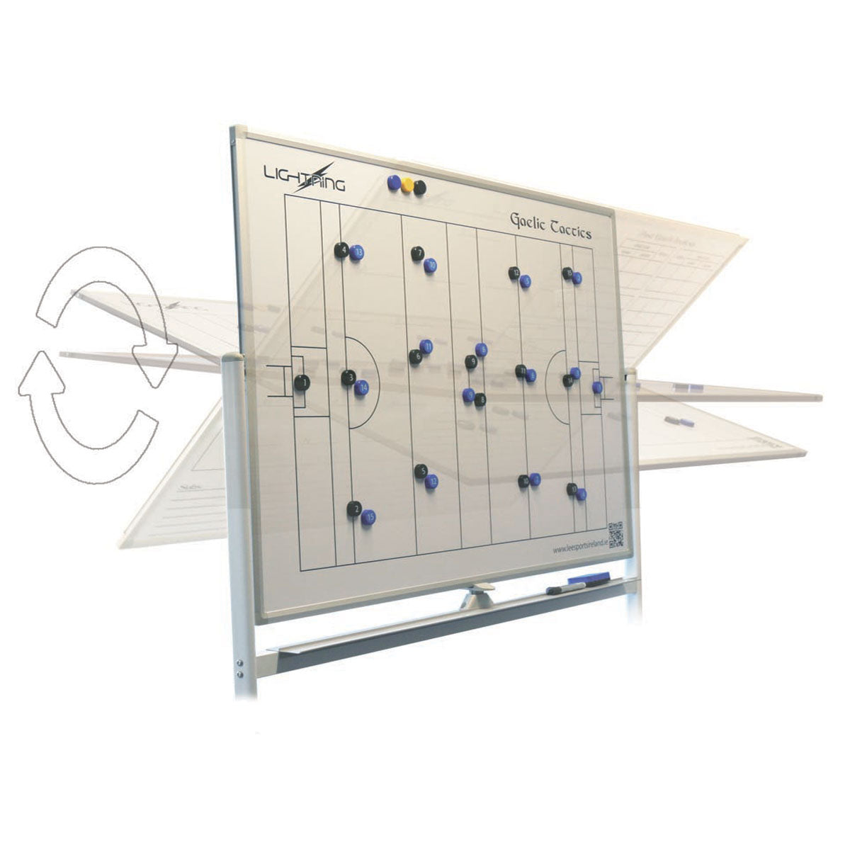 LS Dressing Room Flip-Frame Tactic Board