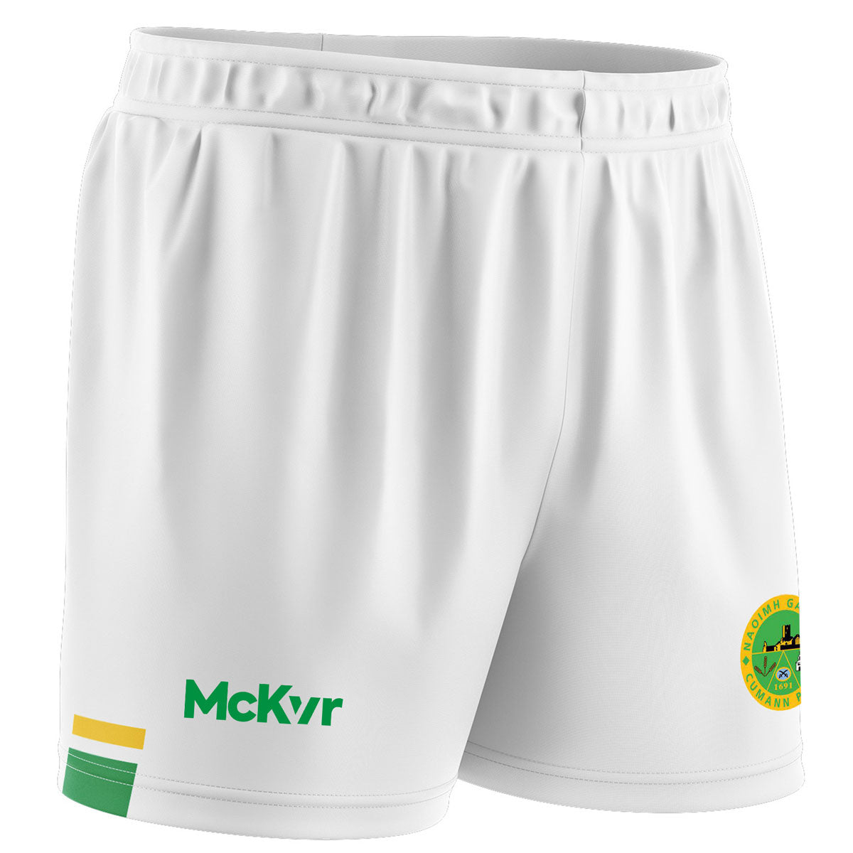 Mc Keever St Gabriels GAA Playing Short - Adult - White