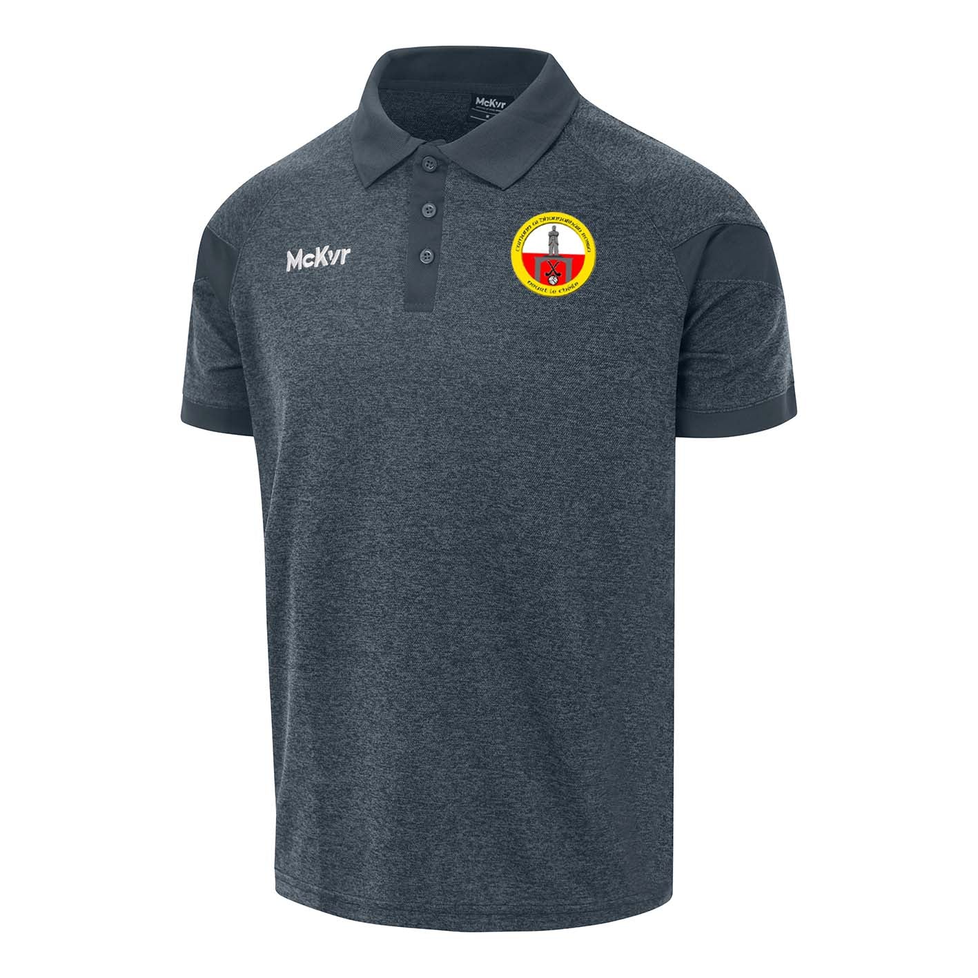 Mc Keever O'Donovan Rossa GAA Core 22 Polo Top - Adult - Charcoal