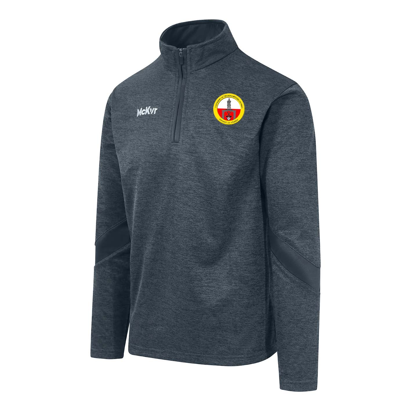 Mc Keever O'Donovan Rossa GAA Core 22 1/4 Zip Top - Adult - Charcoal