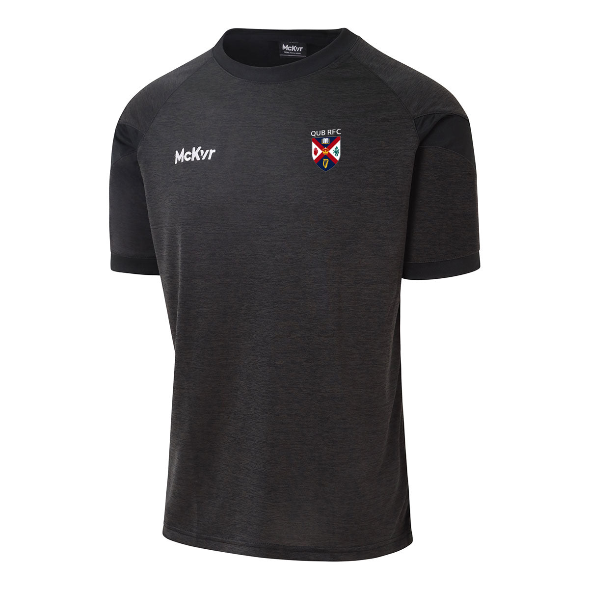 Mc Keever QUB RFC Core 22 T-Shirt - Youth - Black