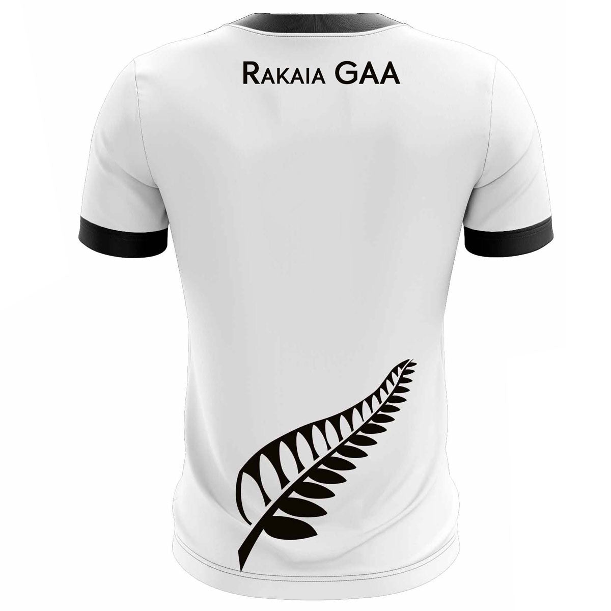 Mc Keever Rakaia GAA Goalkeeper Jersey - Adult - White/Black Player Fit