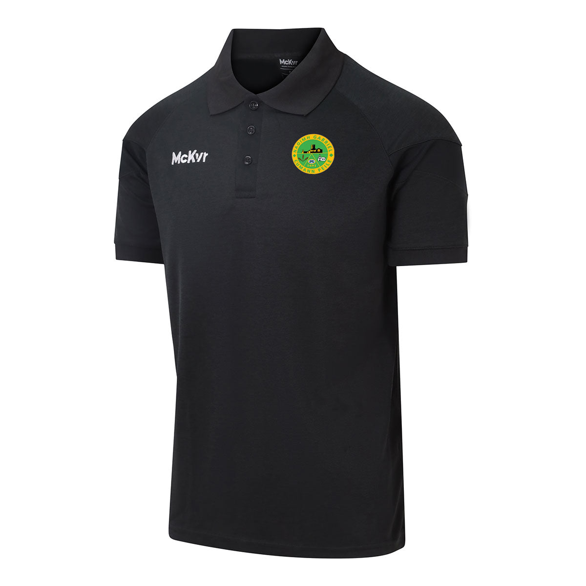 Mc Keever St Gabriels GAA Core 22 Polo Top - Adult - Black