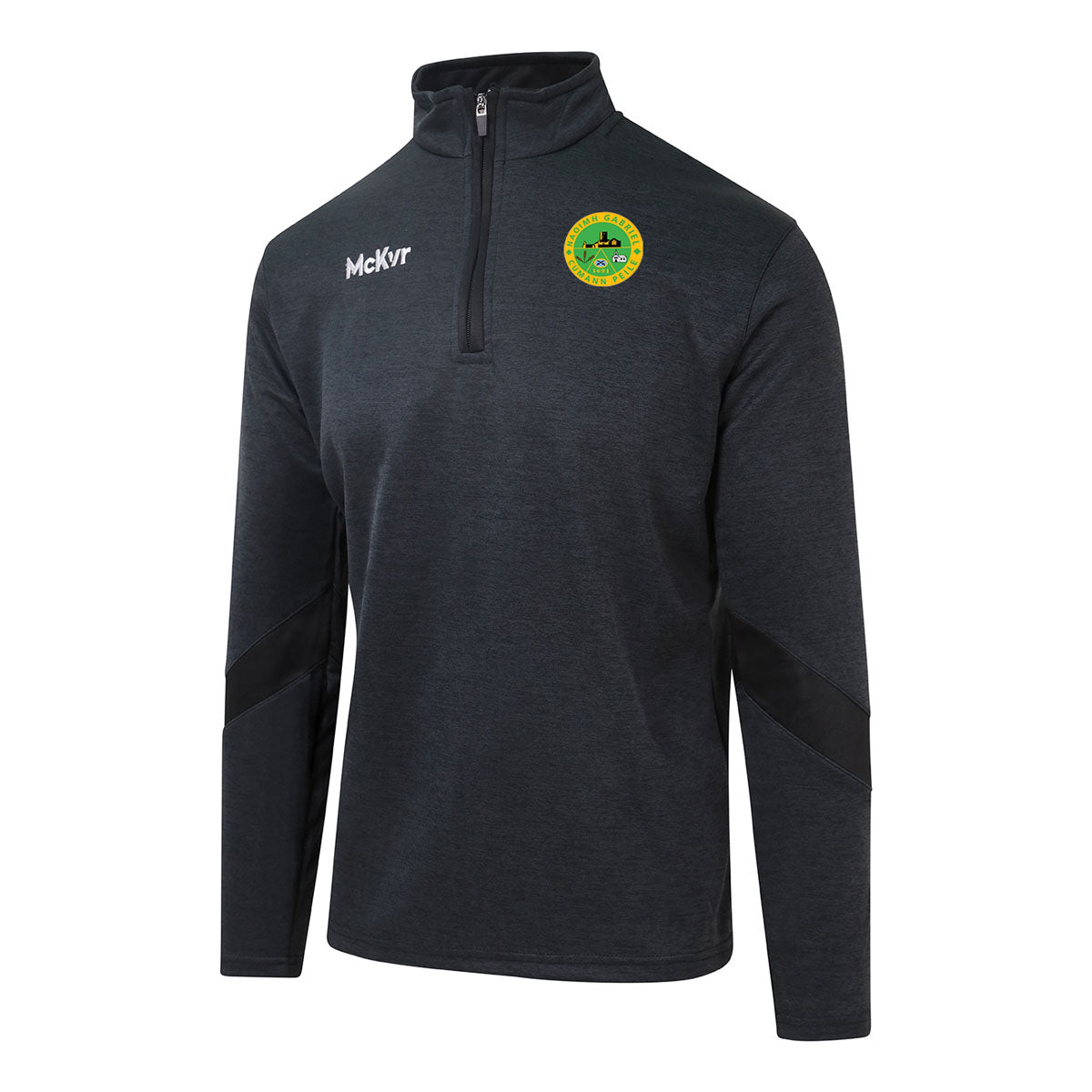 Mc Keever St Gabriels GAA Core 22 1/4 Zip Top - Adult - Black