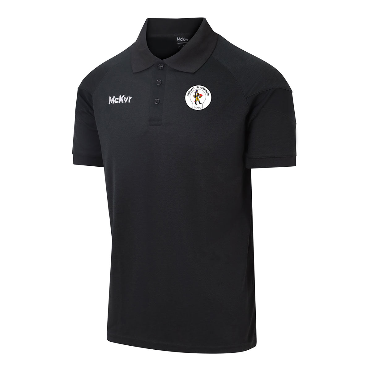 Mc Keever Strakonice GAC Core 22 Polo Top - Adult - Black