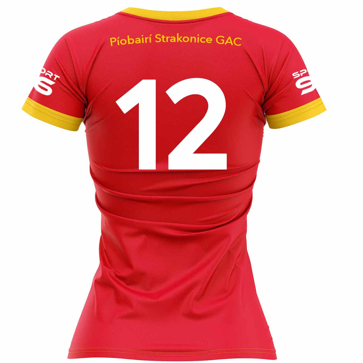 Mc Keever Strakonice GAC Numbered Playing Jersey - Womens - Red