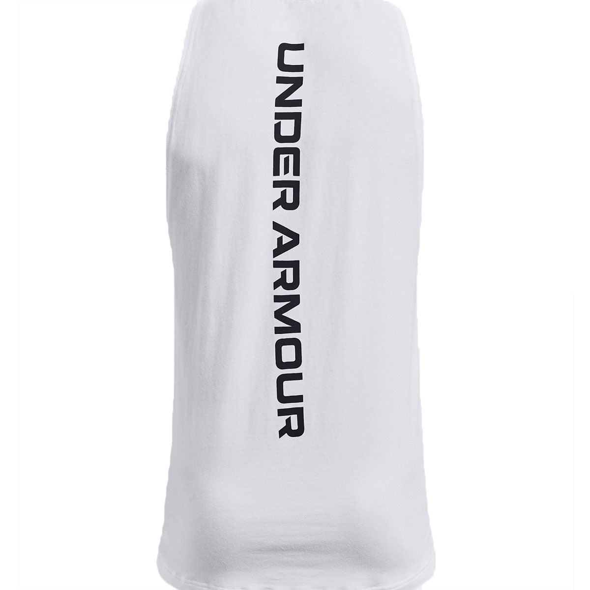 Under Armour Baseline Cotton Tank Top - Mens - White/Black