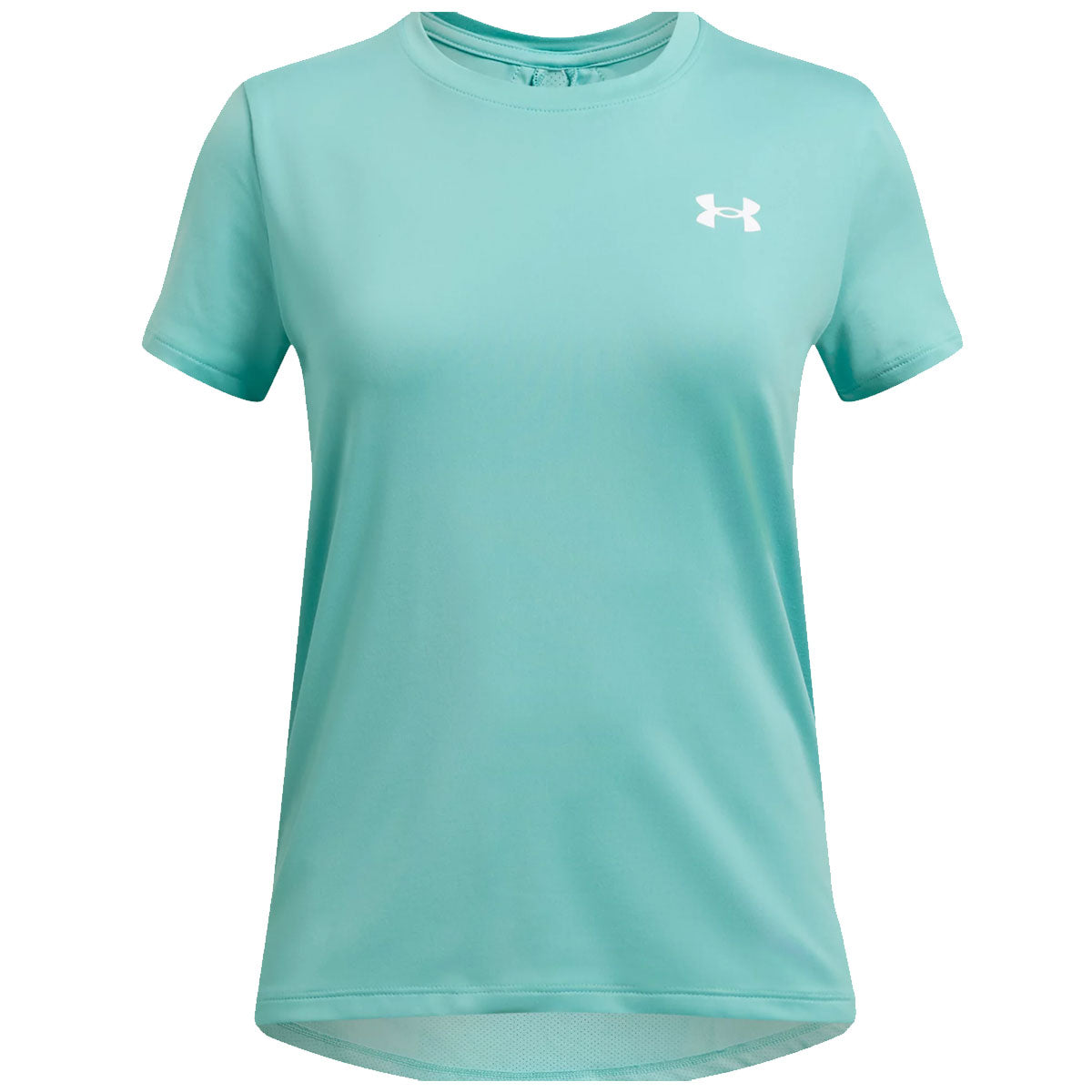 Under Armour Knockout Tee - Girls - Radial Turquoise/White