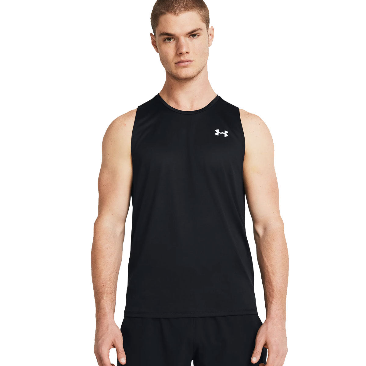 Under Armour Tech Training Tank Top - Mens - Black/White