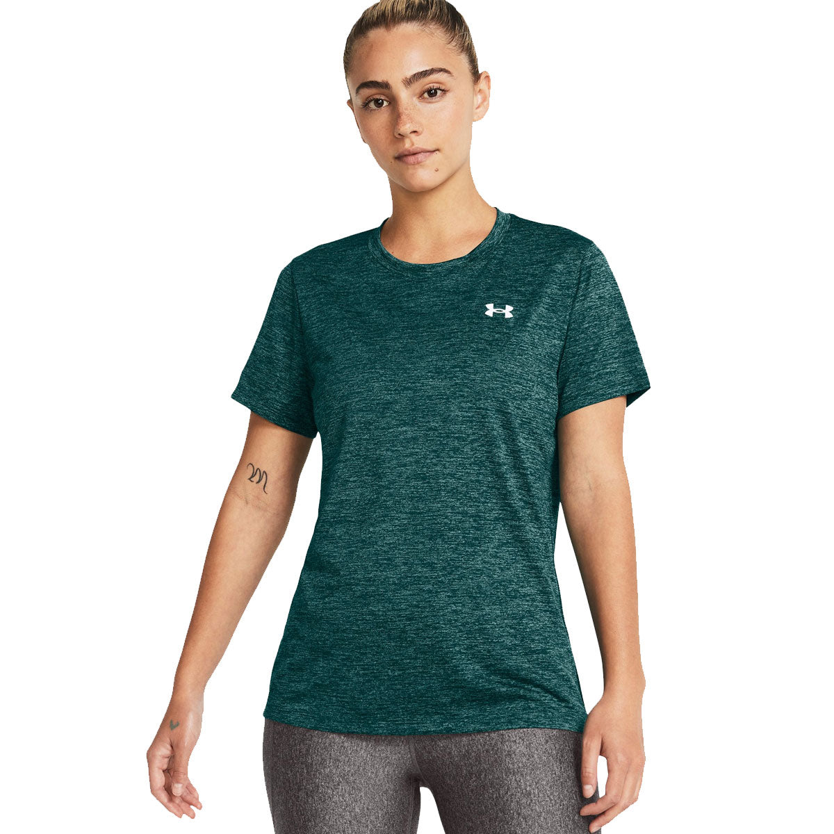 Under Armour Tech Twist Short Sleeve Tee - Womens - Hydro Teal