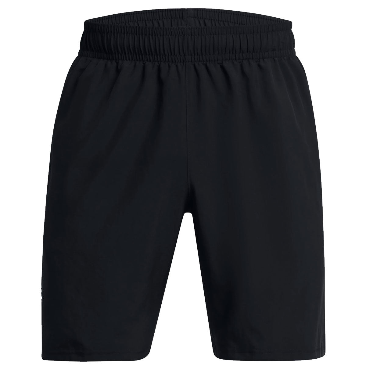 Under Armour Woven Woodmark Shorts - Mens - Black/High Vis Yellow