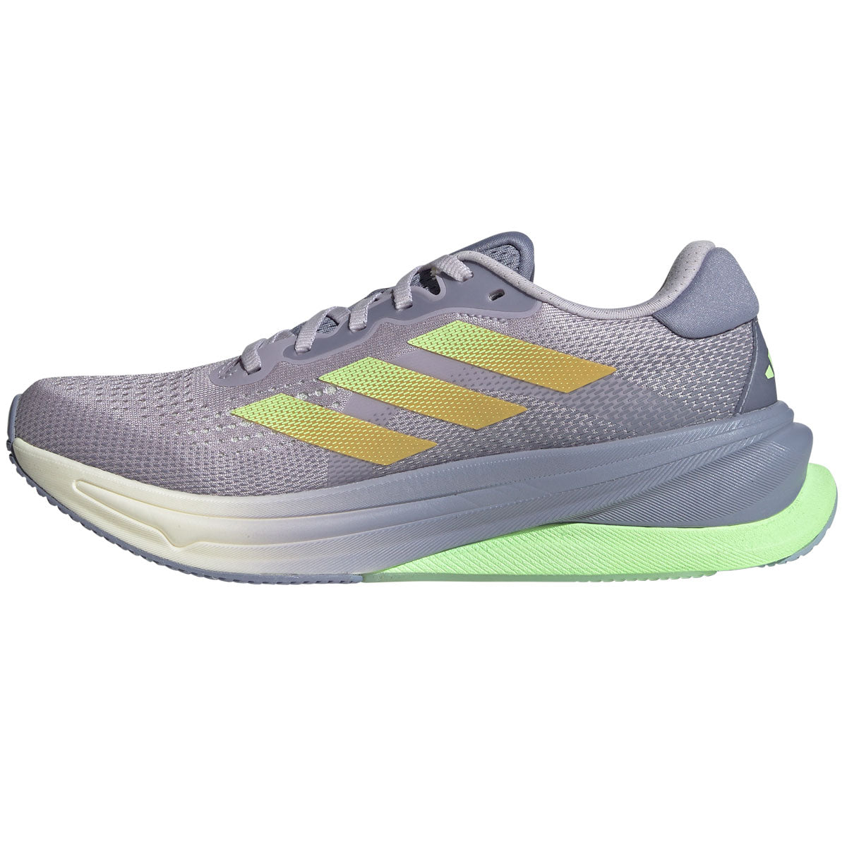 adidas Supernova Solution Running Shoes - Womens - Silver Dawn/Spark/Green Spark