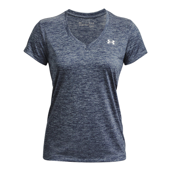 Under Armour UA Tech™ Twist V-Neck T-Shirt Women - Misty Purple/White