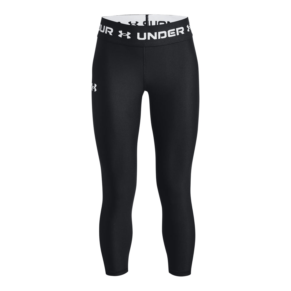 Under Armour Heatgear Armour Ankle Crop Tights - Girls - Water